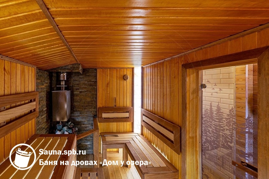 Русская баня на природе